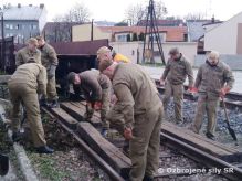 Vcvik vojsk v preprave po eleznici